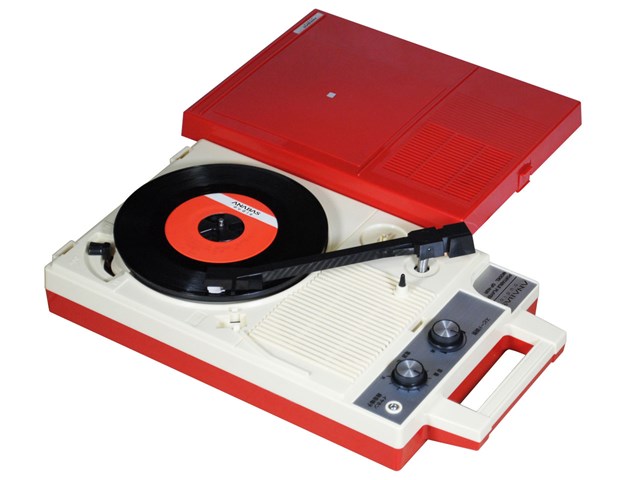 レコードプレーヤー 【コロンビアgp-3の復刻版】ポータブルレコード