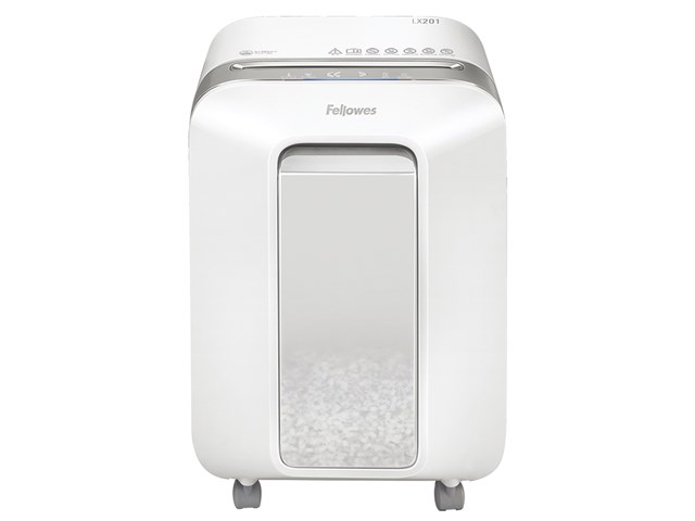 Fellowes【フェローズ】デスクサイドシュレッダー ホワイト Fellowes