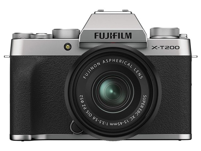 FUJIFILM X-T200 ダブルズームレンズキット [シルバー]の通販なら