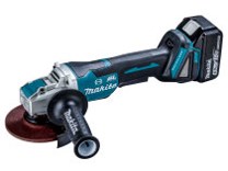 期間限定　21vバッテリー2個付き　充電式ディスクグラインダー マキタ（makita） 限定2台 特別価格 GA402DZ + BL1860B 18V 充電式
