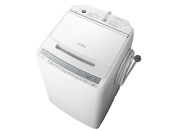 日立【HITACHI】8.0kg 全自動洗濯機 ビートウォッシュ ホワイト BW 