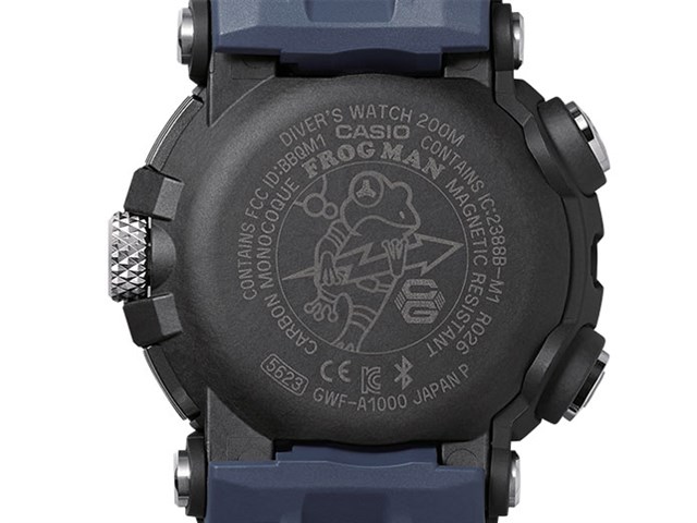 カシオ【G-SHOCK】電波ソーラー腕時計 MASTER OF G-SEA FROGMAN GWF