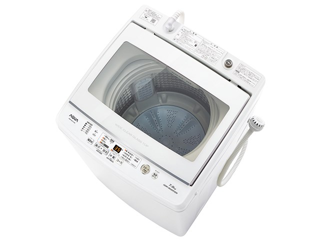 AQW-GV70J-W アクア 全自動洗濯機 洗濯・脱水容量：7Kg ホワイトの通販
