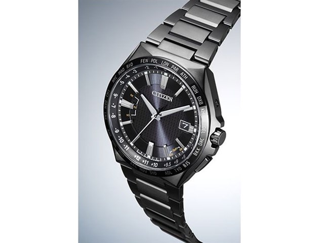 シチズン アテッサ CB0215-51E エコ・ドライブ電波時計