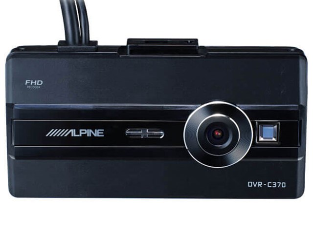 DVR-C370R アルパイン 前後2カメラドライブレコーダー【取寄せ(3～5営業日で発送)】の通販なら: ドライブマーケット [Kaago(カーゴ)]