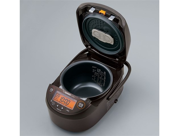 ZOJIRUSHI NP-ZH10 圧力IH炊飯ジャー 5.5合 ダークブラウン-