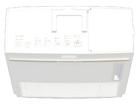 DAINICHI(ダイニチ) 加湿セラミックファンヒーター EFH-1200F-W (ホワイト)の通販なら: ライフマーケット [Kaago(カーゴ)]