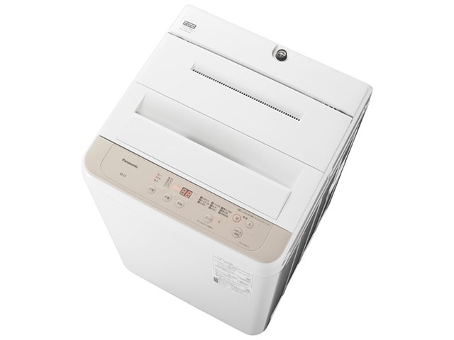 パナソニック【Panasonic】6.0kg 全自動洗濯機 ニュアンスベージュ NA 
