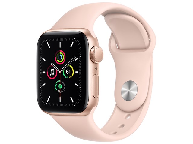 Apple Watch SE GPSモデル 40mm MYDN2J/A [ピンクサンドスポーツバンド ...