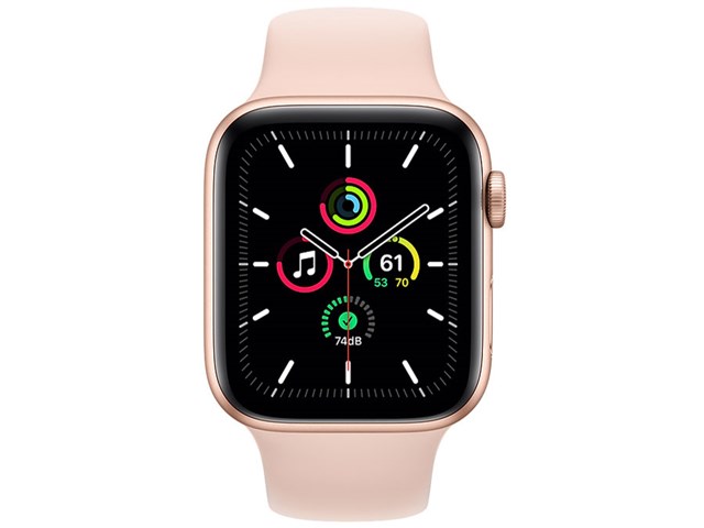 Apple Watch SE GPSモデル 44mm MYDR2J/A [ピンクサンドスポーツバンド