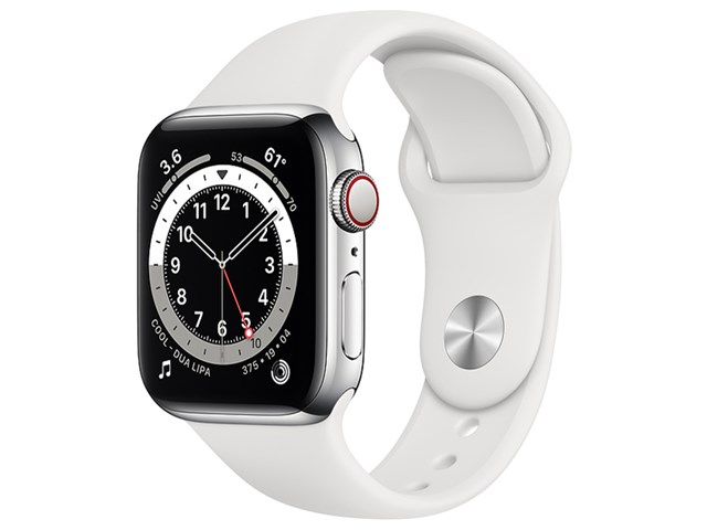Apple Watch Series4 40mm ステンレス シルバー ホワイト