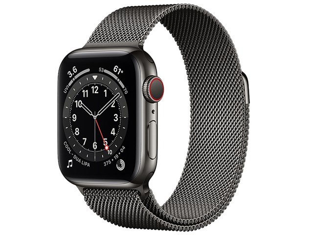 Apple Watch Series 6 GPS+Cellularモデル 40mm M06Y3J/A [グラファイトミラネーゼループ]の通販なら:  家電専門店 [Kaago(カーゴ)]