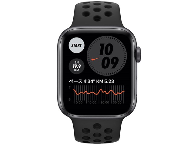 Apple Watch Nike Series 6 GPSモデル 44mm MG173J/A [アンスラサイト ...