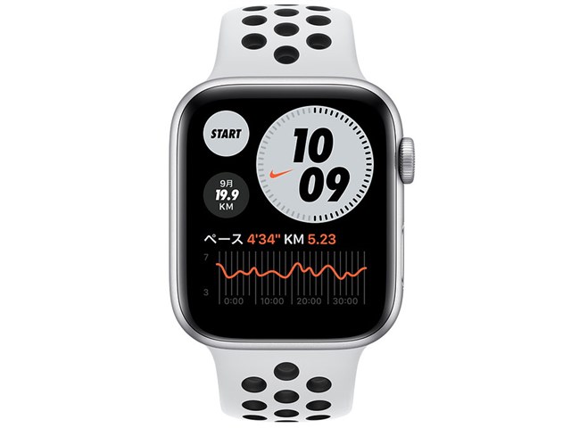 Apple Watch Nike SE GPSモデル 44mm MYYH2J/A [ピュアプラチナム