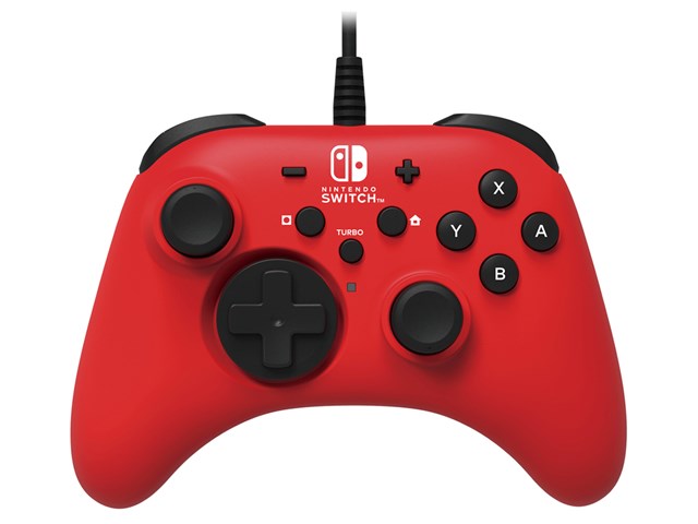 HORI【ゲームコントローラー】ホリパッド for Nintendo Switch レッド 有線接続 NSW-156☆【ライセンス商品】の通販なら:  家電のSAKURAchacha [Kaago(カーゴ)]