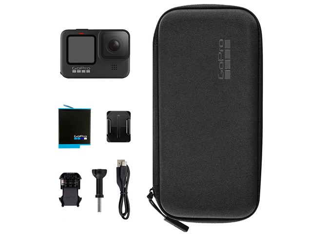 GoPro HERO9 Black CHDHX-901-FW アクションカメラ 前面ディスプレイ