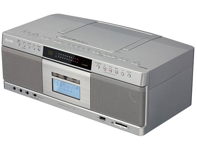 東芝【TOSHIBA】CDラジカセ Aurex(オーレックス) シルバー TY-AK2-S☆【TYAK2S】の通販なら:  家電のSAKURAchacha [Kaago(カーゴ)]