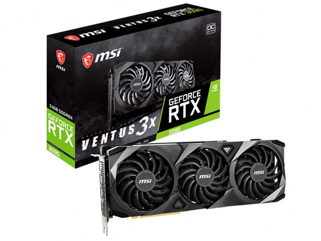 GeForce RTX 3090 VENTUS 3X 24G OC [PCIExp 24GB]の通販なら: 販売一