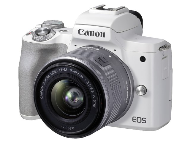 CANON EOS Kiss M2 ダブルズームキット [ホワイト]の通販なら: デジ ...