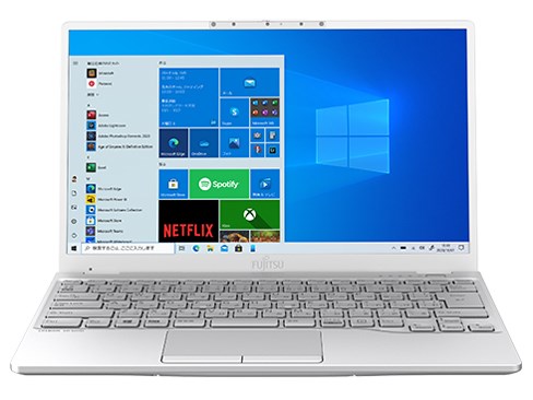 FMV LIFEBOOK UH75/E3 FMVU75E3W [シルバーホワイト]の通販なら
