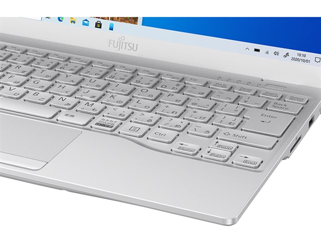 FMV LIFEBOOK UH75/E3 FMVU75E3W [シルバーホワイト]の通販なら