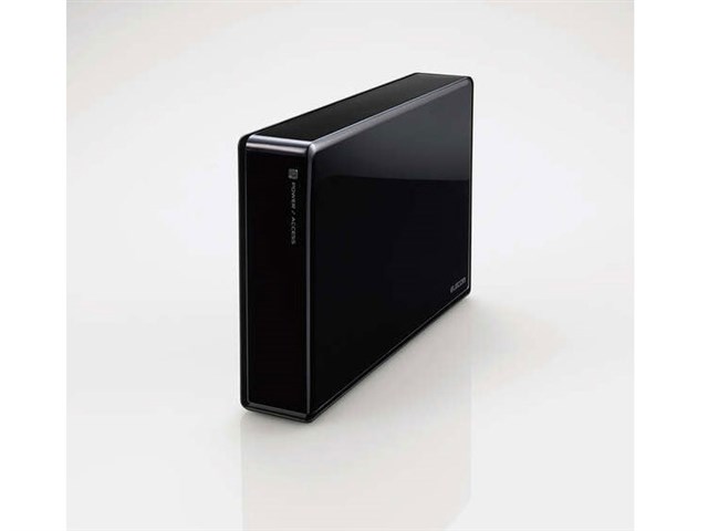 エレコム HDD 外付け SeeQVault規格 USB3.2(Gen1) ブラック 6TB ELD