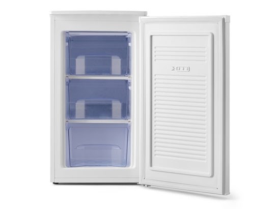 IRIS OHYAMA 冷凍庫 ホワイト 3段引き出し IUSD-6A-W 冷凍庫 IUSD-6A-B