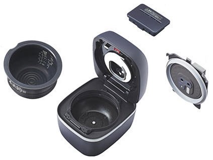 JPJ-G060KS 土鍋圧力 IH炊飯器 ブラック3.5合炊き タイガー土鍋ご泡火