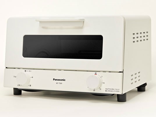 パナソニック オーブントースター NT-T501-W ホワイト 1200W 4枚焼き
