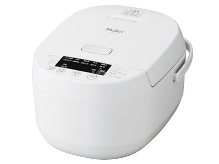 炊飯器・餅つき機 Haier JJ-M56A(W) WHITE ハイアール【haier】5．5合炊き マイコンジャー炊飯器 JJ-M56A-W