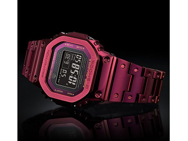 カシオ【国内正規品】G-SHOCK 電波ソーラー腕時計 GMW-B5000RD-4JF☆【デジタル表示】の通販なら: 家電のSAKURAchacha  [Kaago(カーゴ)]