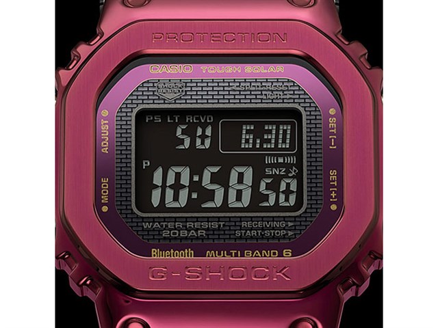 カシオ【国内正規品】G-SHOCK 電波ソーラー腕時計 GMW-B5000RD-4JF