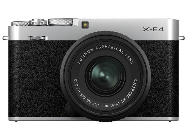 FUJIFILM X-E4 レンズキット [シルバー] 通常配送商品の通販なら