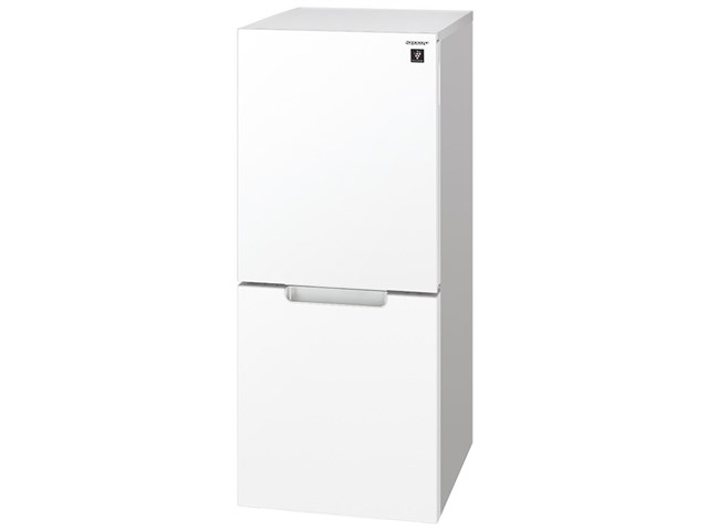 シャープ SHARP PLAINLY ガラスドア 冷蔵庫 152L クリアホワイト SJ