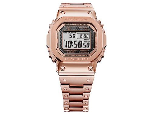 カシオ【国内正規品】G-SHOCK 電波ソーラー腕時計 ローズゴールド GMW ...