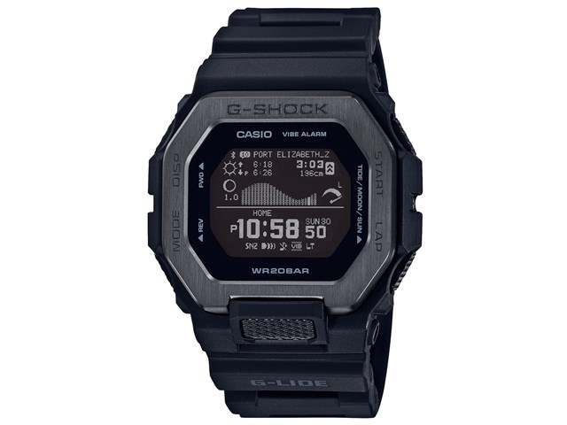 カシオ 国内正規品 G Shock メンズ腕時計 G Ride ナイトサーフィンカラー Gbx 100ns 1jf Bluetooth搭載 の通販なら Sakura Momo Kaago カーゴ