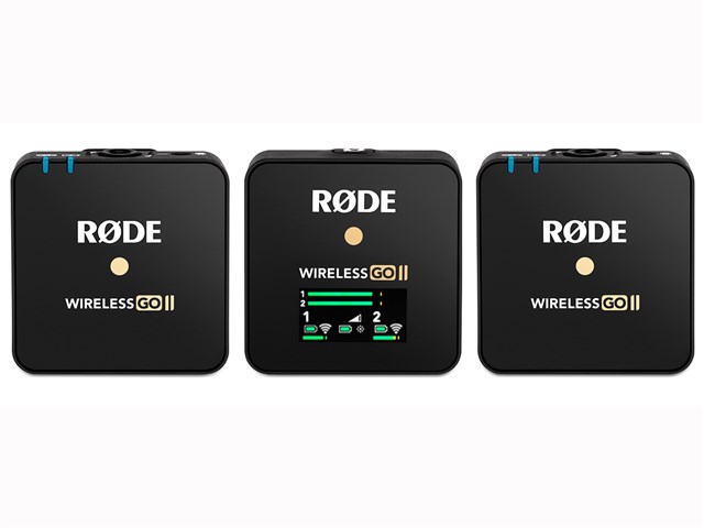 新品] RODE Wireless GO II (デュアルチャンネル対応の小型ワイヤレス