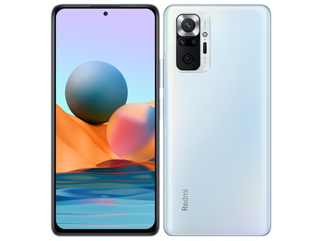 新品]Xiaomi Redmi Note 10 Pro SIMフリー グレイシャーブルーの通販