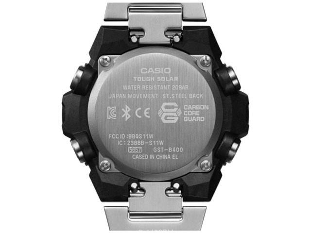 カシオ【G-SHOCK】G-STEEL ソーラー腕時計 GST-B400Series GST-B400D