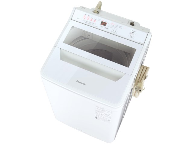 パナソニック【Panasonic】8kg 全自動洗濯機 ホワイト NA-FA80H9-W ...