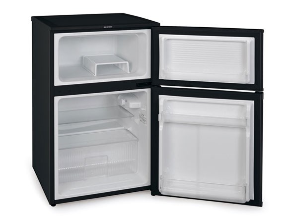 IRSD-9B-B アイリスオーヤマ 冷凍冷蔵庫 90L ブラック 送料無料の通販