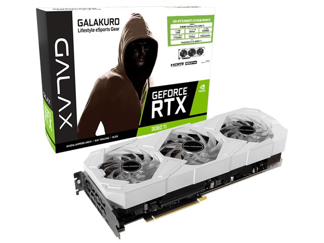 GALAKURO GK-RTX3080Ti-E12GB/WHITE [PCIExp 12GB]の通販なら: SMART1 ...