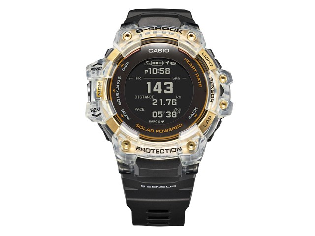 カシオ【国内正規品】G-SHOCK G-SQUAD ソーラー腕時計 GBD-H1000-1A9JR