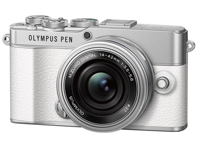 OLYMPUS PEN E-P7 14-42mm EZレンズキット [ホワイト]の通販なら