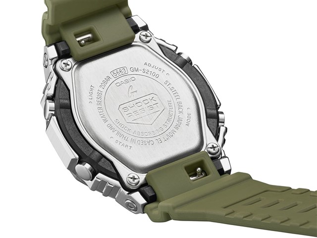 カシオ【国内正規品】G-SHOCK アナログデジタル腕時計 グリーン GM