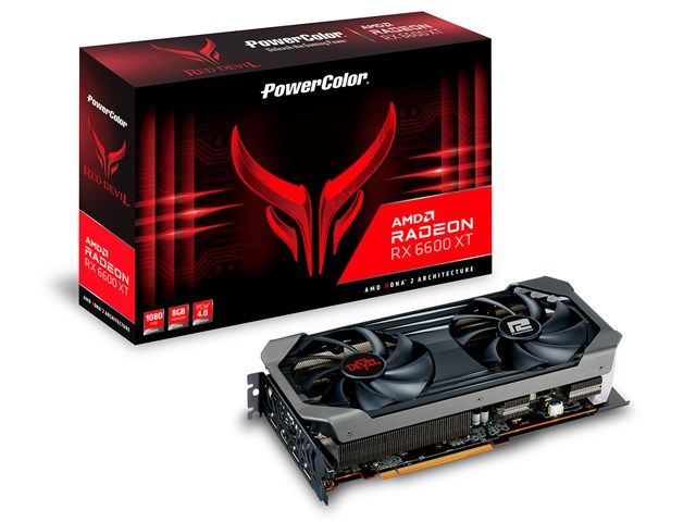 PowerColor Red Devil AMD Radeon RX 6600XT 8GB GDDR6 AXRX 6600XT ...