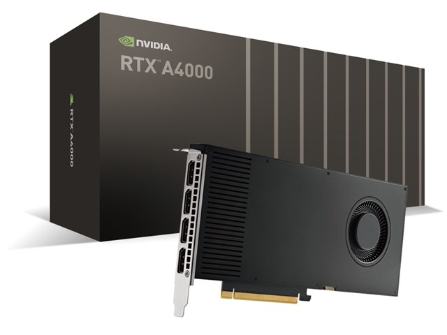 NVIDIA RTX A4000 ENQRA4000-16GER [PCIExp 16GB]の通販なら: PC-IDEA ...