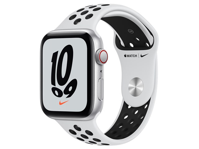 Apple Watch Nike SE GPS+Cellularモデル 44mm MKT63J/A [ピュアプラチナム/ブラックNikeスポーツバンド]の通販なら:  アキバ倉庫 [Kaago(カーゴ)]