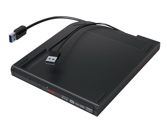 バッファロー ポータブルブルーレイドライブ BRXL-PT6U3-BKE ブラック