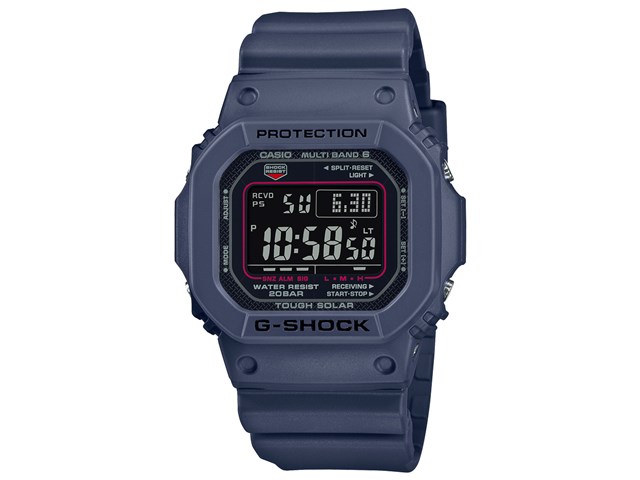 カシオ【国内正規品】G-SHOCK 電波ソーラー腕時計 デジタル ネイビー